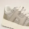 Sneakers A Walk in pelle di vacchetta grigia Sneakers A Walk in pelle di vacchetta grigia