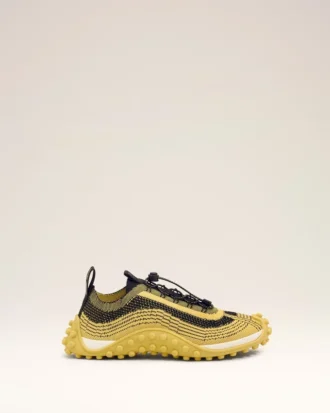 Sneakers Mirage in maglia gialla
