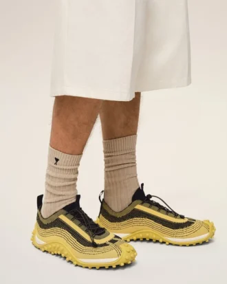 Sneakers Mirage in maglia gialla