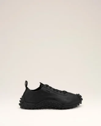 Sneakers Mirage in pelle di vacchetta nera