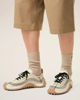 Sneakers Mirage in rete bianca