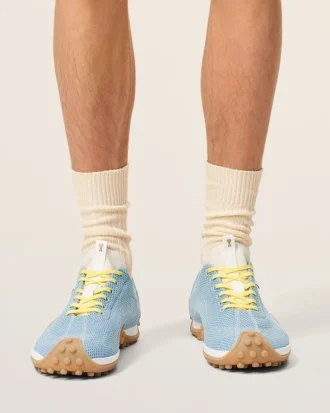 Sneakers Mirage in rete blu