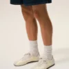 Sneakers morbide in nylon bianco