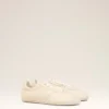 Sneakers morbide in pelle di vacchetta bianca Sneakers morbide in pelle di vacchetta bianca