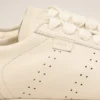 Sneakers morbide in pelle di vacchetta bianca Sneakers morbide in pelle di vacchetta bianca