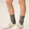 Sneakers morbide in pelle di vacchetta bianca Sneakers morbide in pelle di vacchetta bianca