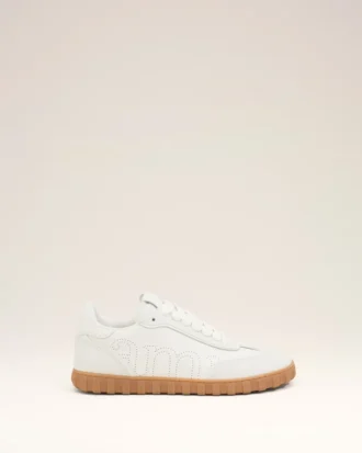 Sneakers Step in pelle di vacchetta bianca