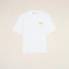 T-shirt bianco in cotone Post It “Je T’aime” T-shirt bianco in cotone Post It “Je T’aime”