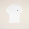 T-shirt corta Ami de Coeur in cotone bianco T-shirt corta Ami de Coeur in cotone bianco
