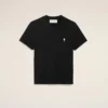 T-shirt corta in cotone nero Ami de Coeur T-shirt corta in cotone nero Ami de Coeur
